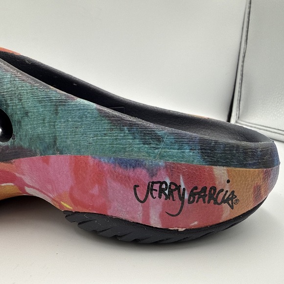 KEEN Women's Yogui Arts Garcia New York at Night Tie Dye Clogs Mules Size 6 - Picture 4 of 14